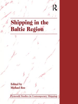 cover image of Shipping in the Baltic Region